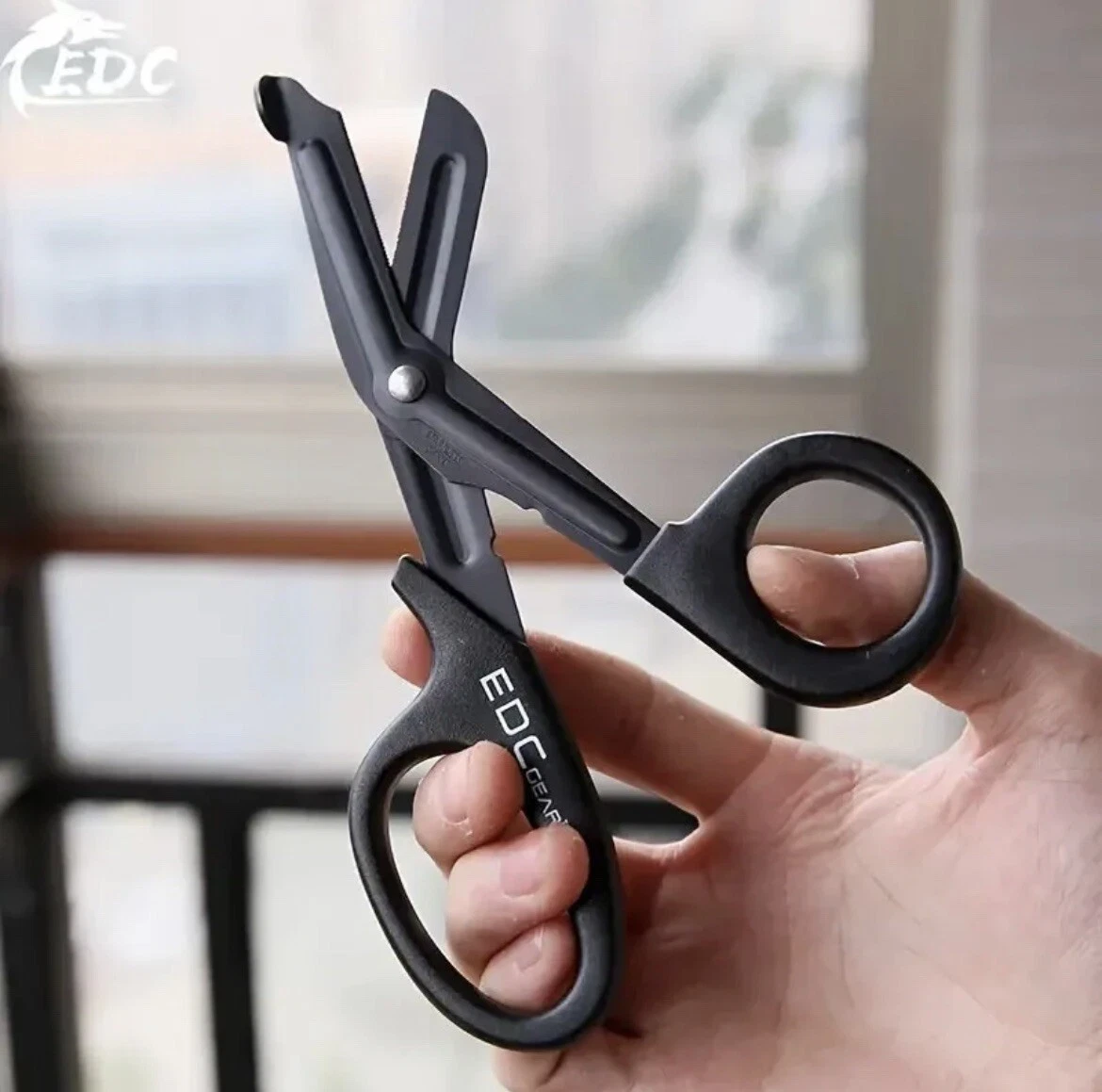 EDC EMT Trauma Shears – Stainless Steel Medical Scissors for First Aid, Nurses, Paramedics, Survival Kit